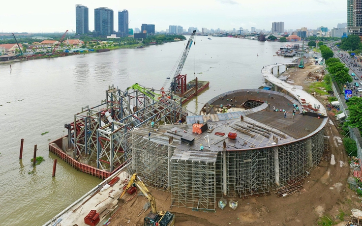 Cầu đi bộ vượt sông Sài Gòn trễ hẹn 2.9