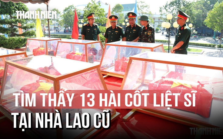 Tìm thấy 13 hài cốt liệt sĩ tại nhà lao cũ trong Thành cổ Diên Khánh