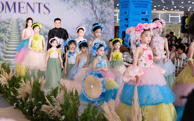 Thế hệ mẫu nhí khoe vẻ tự tin, cá tính trong Shining Moments 2026