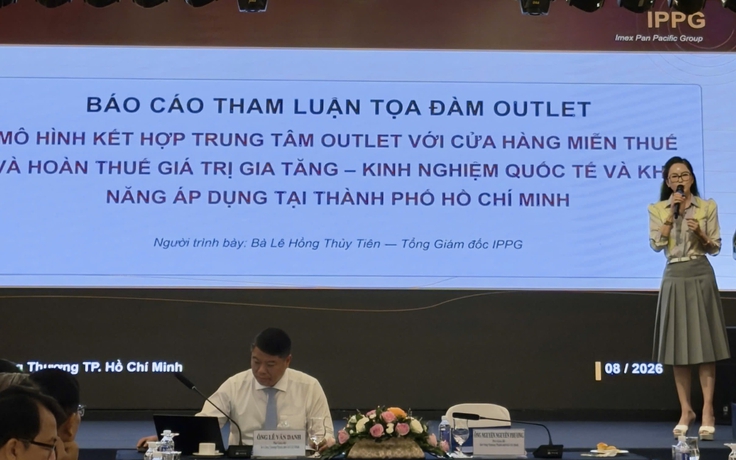 CEO Lê Hồng Thủy Tiên đề xuất cơ chế mới phát triển premium outlet tại TP.HCM