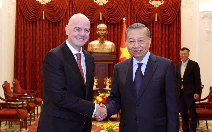 Cảm xúc đặc biệt của Chủ tịch FIFA sau cuộc gặp Chủ tịch nước, Tổng Bí thư Tô Lâm