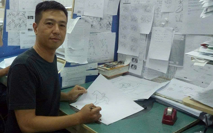 Họa sĩ khuyết tật người Việt Nam góp sức làm nên những bộ phim hoạt hình tuổi thơ