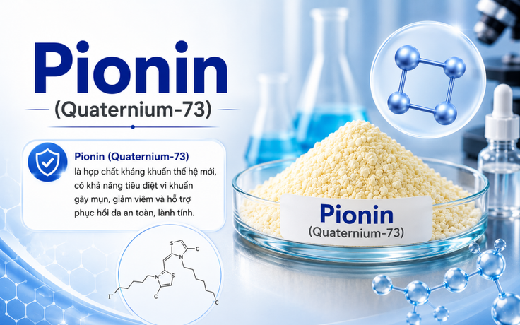 Tại sao pionin (quaternium-73) được chuyên gia nhận định là xu hướng điều trị mụn mới?