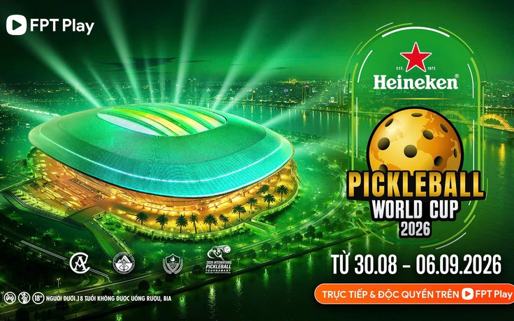 Lý Hoàng Nam cùng nhiều tay vợt đẳng cấp tham gia World Cup pickleball tại Đà Nẵng