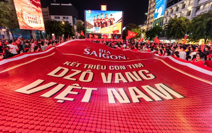 Bia Saigon kết nối triệu trái tim Việt, hòa chung niềm tự hào vô địch ASEAN Cup 2026