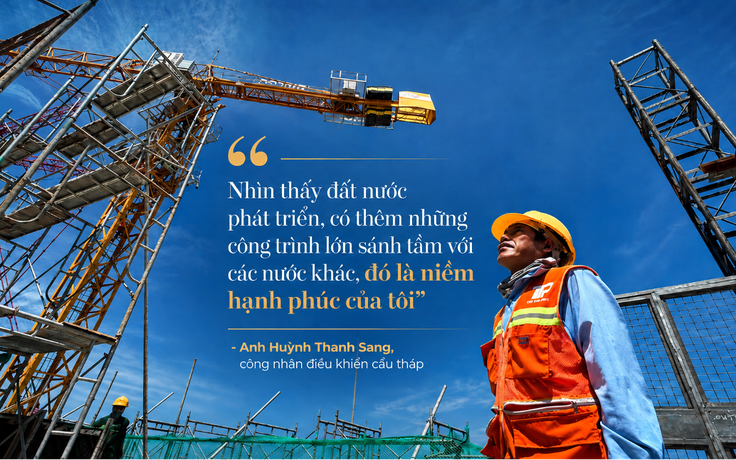 Hàng nghìn đôi bàn tay, một niềm tự hào trên đại công trường APEC 2027