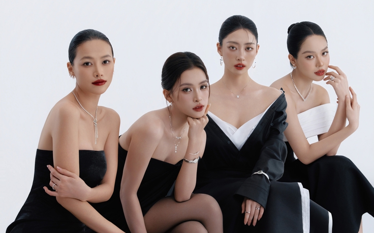 Tiểu Vy quyến rũ tuổi 26, đọ sắc cùng 3 nàng hậu đình đám