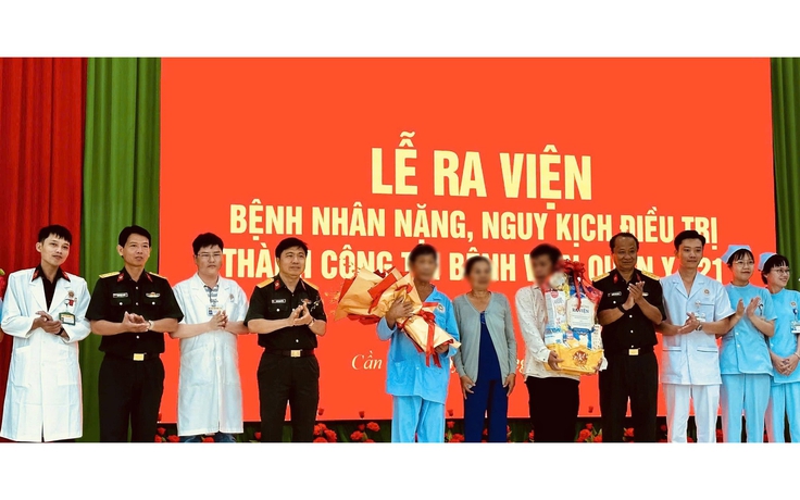 Những ca bệnh khó được cứu sống kịp thời tại Bệnh viện Quân y 121