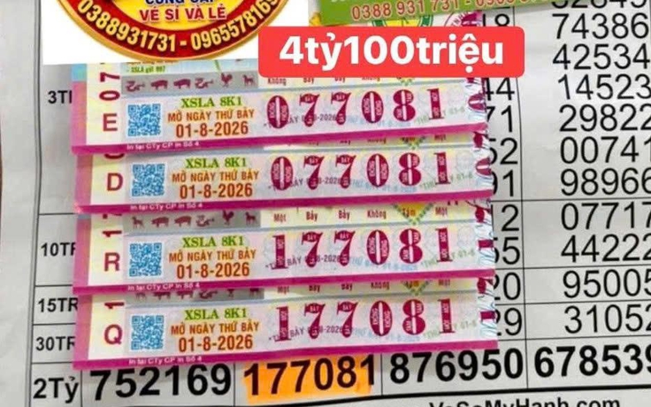 Người phụ nữ trúng 4,1 tỉ xổ số miền Nam, cùng đại lý ra ngân hàng rút tiền