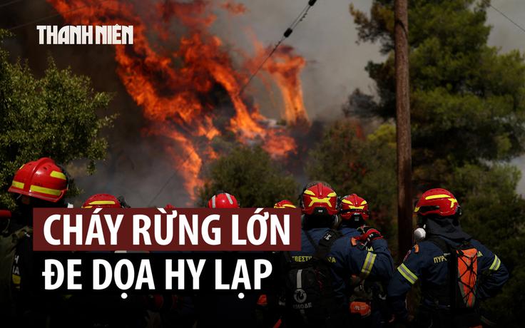 Hy Lạp chống chọi cháy rừng, Hungary ngừng nhà máy điện hạt nhân vì hạn hán