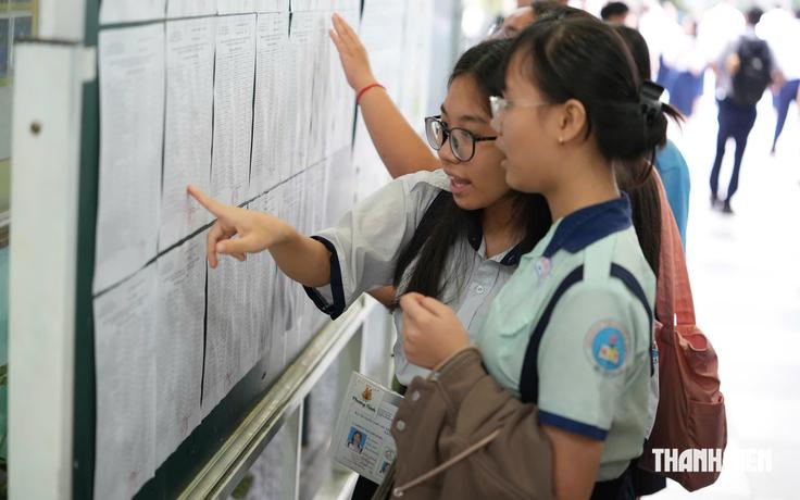 Đã có kết quả tuyển bổ sung lớp 10, học sinh đến trường THPT xem kết quả