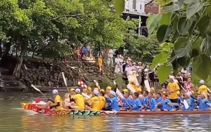 Xô xát tại lễ hội đua thuyền trên sông Kiến Giang, ban tổ chức họp xử lý