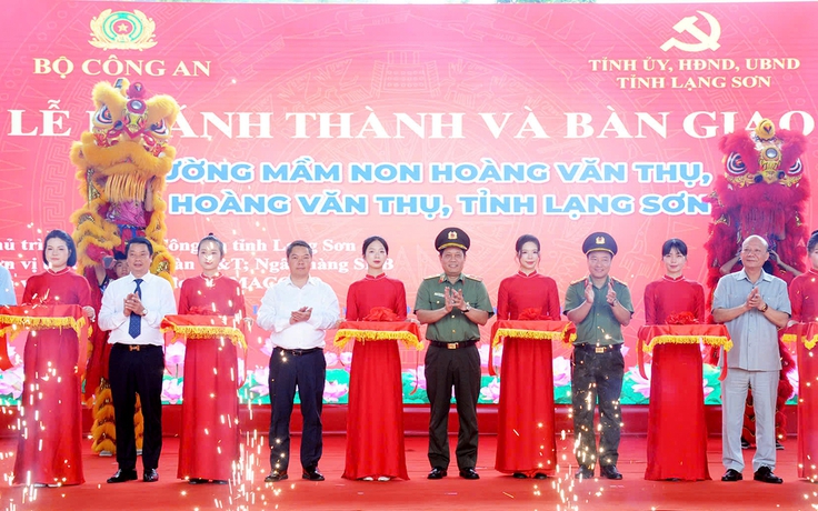 T&T Group và SHB đồng hành cùng Bộ Công an xây trường mầm non tại Lạng Sơn
