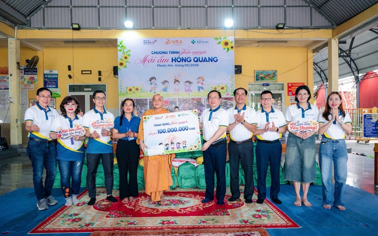 Khu Y tế Kỹ thuật cao TP.HCM mang hạnh phúc sẻ chia đến Mái ấm Hồng Quang