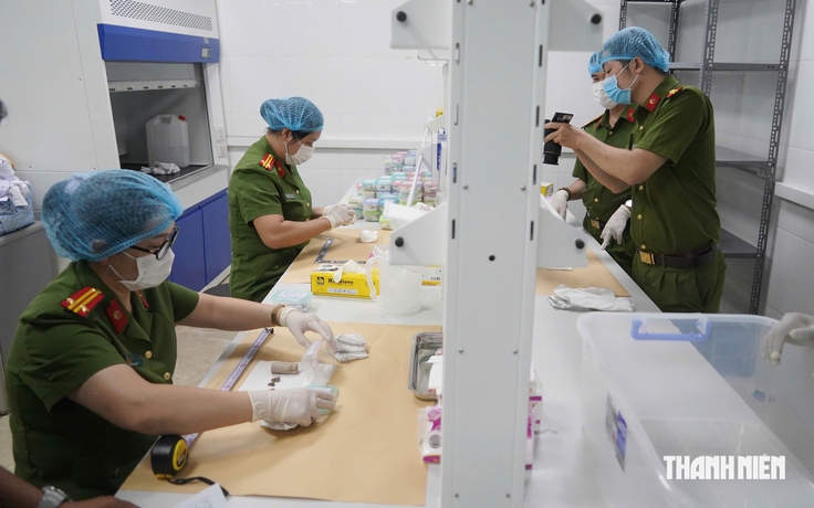 Cận cảnh quy trình tiếp nhận mẫu hài cốt liệt sĩ tại Viện Khoa học hình sự