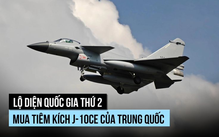 Chiến đấu cơ J-10 Trung Quốc có thêm khách hàng nước ngoài