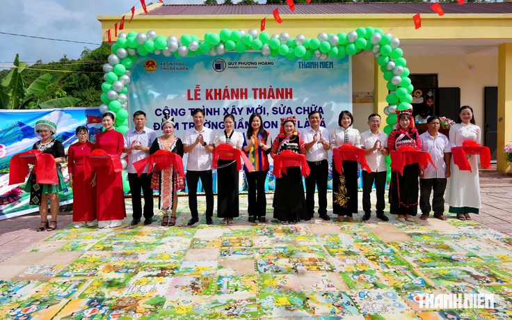 Báo Thanh Niên và Quỹ Phượng Hoàng xây dựng điểm trường thứ 10