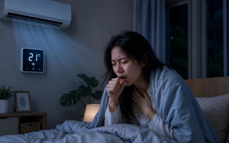 Đừng đổ lỗi cho máy lạnh: Sai lầm này mới khiến bạn dễ viêm mũi, đau họng
