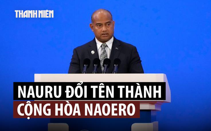 Đảo quốc tí hon giữa Thái Bình Dương đổi tên