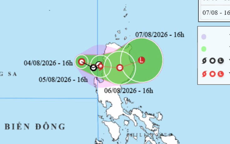 Áp thấp nhiệt đới trên Biển Đông bất ngờ 'quay xe' về hướng Philippines, vì sao?