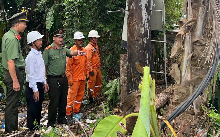 Điện lực Cần Thơ ghi nhận 148 vụ mất cắp vật tư, thiết bị điện