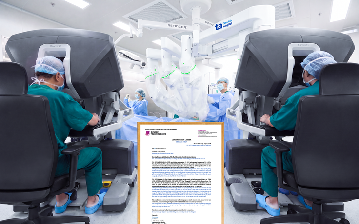 Lần đầu tại Việt Nam: 2 robot Da Vinci Xi cùng mổ một ca ung thư gấp 3 hiệu quả