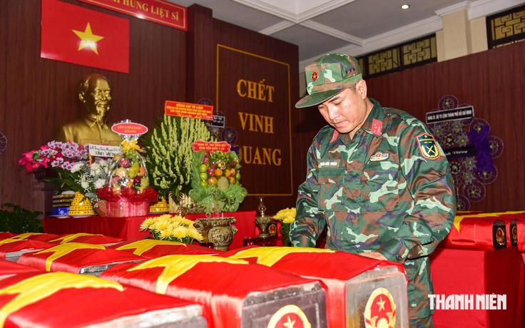Sau 30 ngày triển khai, quy tập 209 hài cốt liệt sĩ tại công viên Lê Thị Riêng