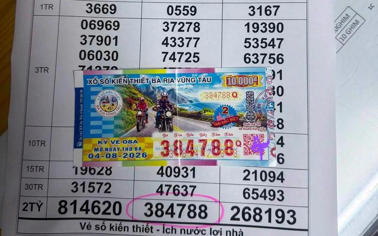 Trúng độc đắc xổ số miền Nam, chàng trai đổi thưởng lúc 3 giờ sáng