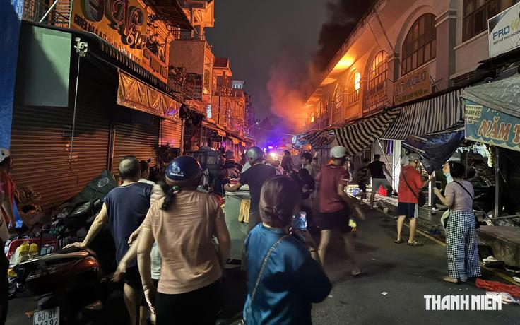 Đồng Nai: Cháy lớn chợ ở Biên Hòa
