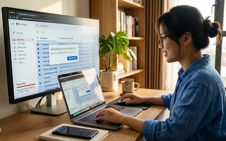 Cách giúp giải phóng hàng GB dung lượng Gmail