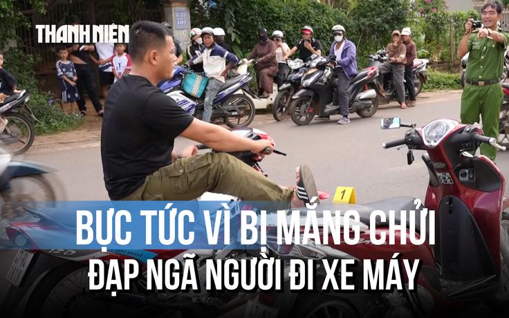 Lời khai nghi phạm trong vụ người đàn ông bị đạp ngã xuống đường