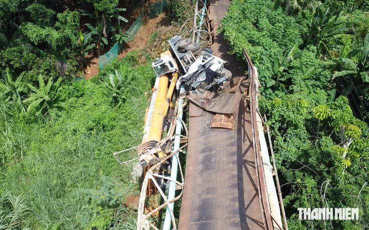 Cầu Đắk Lung bị sập: Hư hại di tích lịch sử, 50.000 người dân bị gián đoạn cấp nước