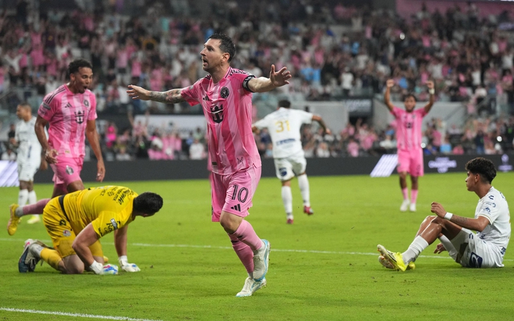 Messi lập cú đúp vượt mốc 920 bàn, Inter Miami khởi đầu hoàn hảo tại Leagues Cup
