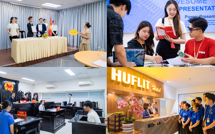 Từ chương trình đào tạo đến trải nghiệm thực tiễn: Hành trình phát triển toàn diện của sinh viên HUFLIT