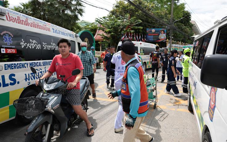Nổ súng trong trường học Thái Lan, nhiều học sinh bị thương