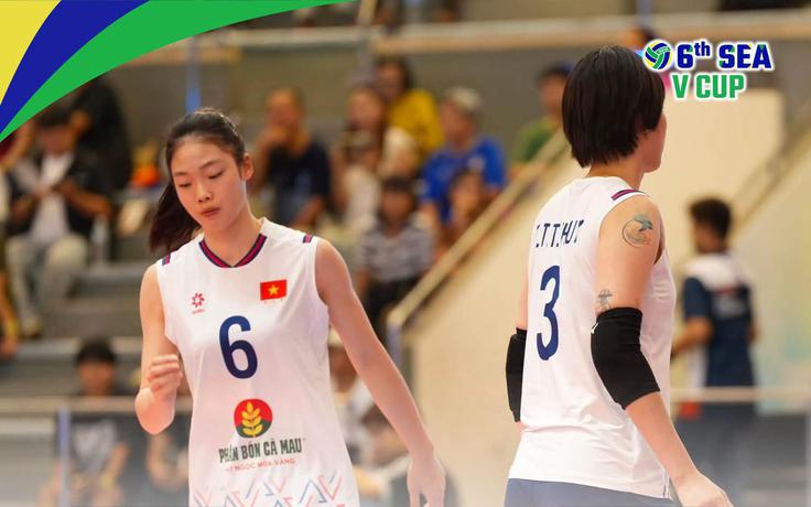 Đội tuyển bóng chuyền nữ Việt Nam thua sốc Indonesia ở trận ra quân SEA V.Cup