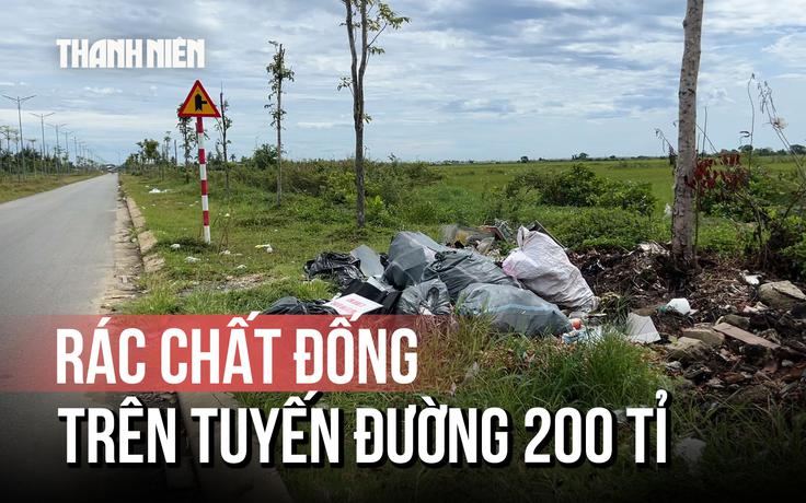 Tuyến đường gần 200 tỉ đồng ở Huế nhếch nhác sau 8 năm thi công