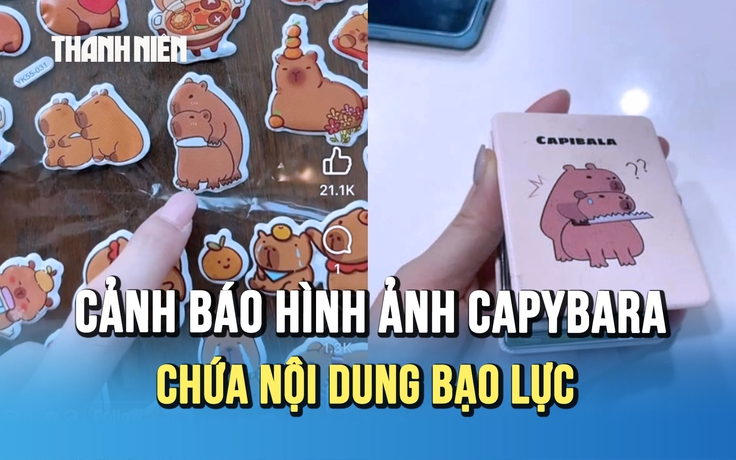 Sticker Capybara chứa hình ảnh phản cảm: Chuyên gia cảnh báo phụ huynh điều gì?
