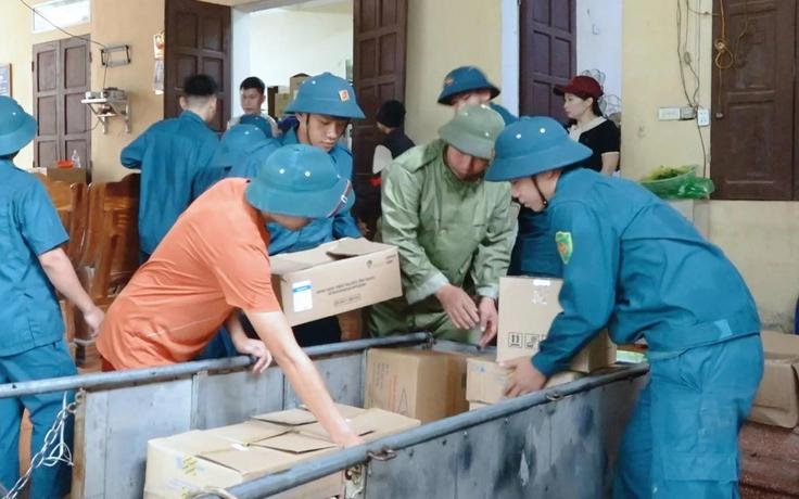 Mưa lớn gây sạt lở nhiều nơi ở Thanh Hóa
