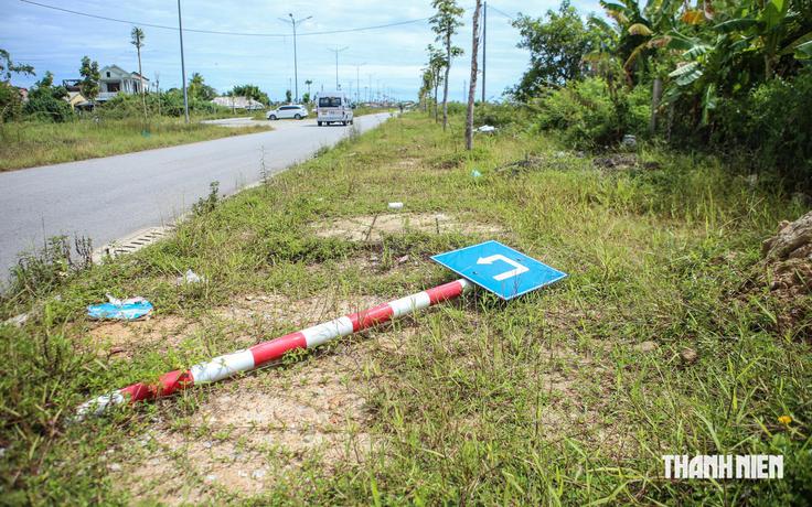 Đường gần 195 tỉ đồng ở Huế thi công 8 năm chưa xong, cỏ rác ngổn ngang