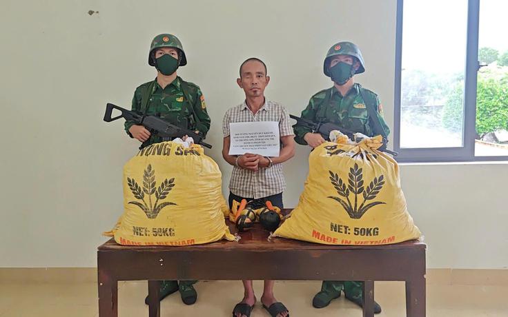 Chặn đường dây đưa hơn 210 kg vật liệu nổ từ Lào vào Quảng Trị