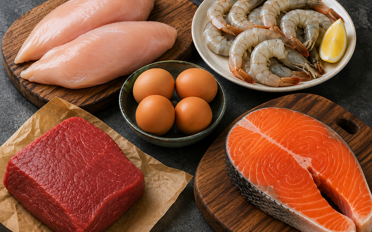 Ăn bao nhiêu protein mỗi ngày để không gây áp lực cho thận?
