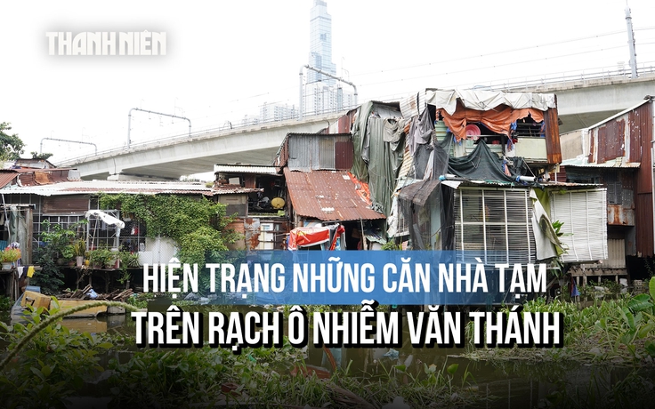 Cuộc sống của gần 20 người trong căn nhà tí hon bên rạch ô nhiễm giữa TP.HCM