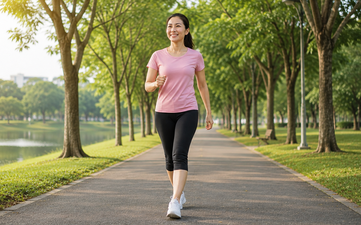 Đi bộ có thể giúp giảm nguy cơ mắc gan nhiễm mỡ?
