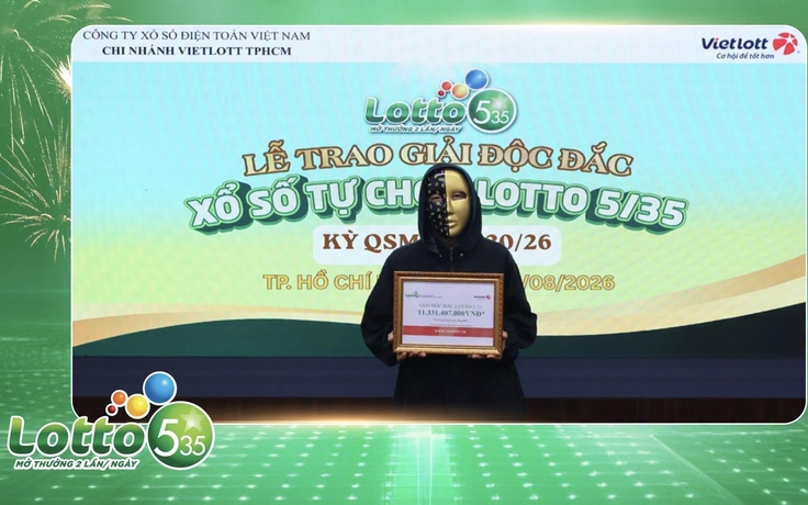 Chỉ trong 1 tháng, xổ số quay nhanh Lotto 5/35 đã có 5 tỉ phú độc đắc!