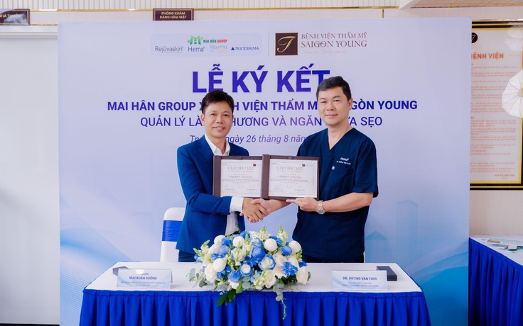 Mai Hân Group và Bệnh viện Thẩm mỹ Sài Gòn Young tiếp bước đối tác lần 2