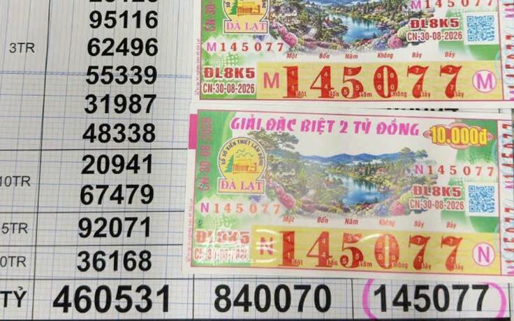 Đi du lịch lễ 2.9, một gia đình bất ngờ trúng 4 tỉ xổ số miền Nam