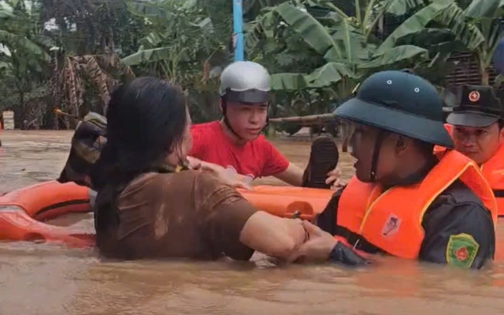 Dự án chống ngập ở 'rốn lũ' hạ lưu sông Buông khi nào hoàn thành?