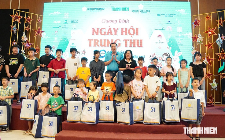 Ngày hội Trung thu ấm áp ở Vĩnh Long