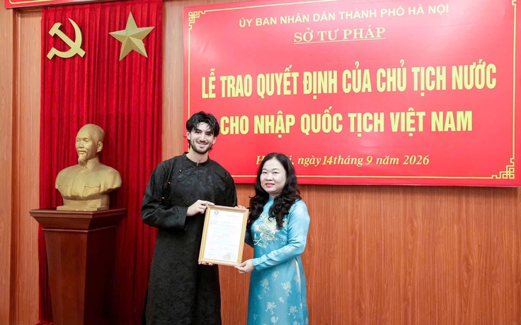 Lương Chí Khải chính thức trở thành công dân Việt Nam, ngày nhận quốc tịch đầy cảm động